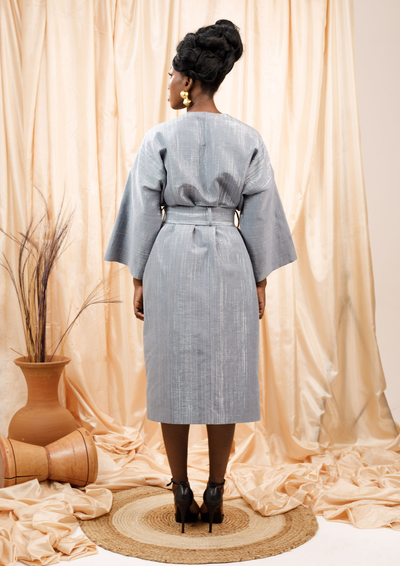 Xorlali Belted Robe Dress Aya Morrison